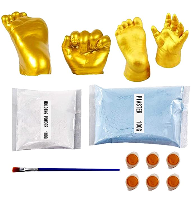 clacce Premium Baby Handabdruck und Fußabdruck Set für nur 8,99 Euro inkl. Versand
