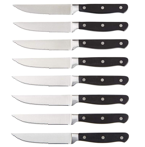 AmazonBasics Messerset 8-teilig für nur 18,69 Euro
