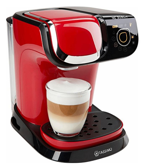 Tassimo TAS6503 My Way 2 Kapselmaschine mit Wasserfilter (1,3 Liter, 1.500 Watt) für nur 59,22 Euro