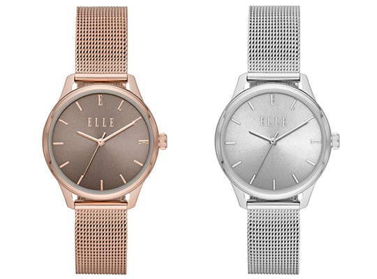 ELLE Monceau Damen Armbanduhr in Silber oder Roségold für je nur 25,90 Euro inkl. Versand (statt 64,- Euro)