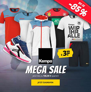 SportSpar: Großer Kempa Handball-Sale mit bis zu 83% Rabatt
