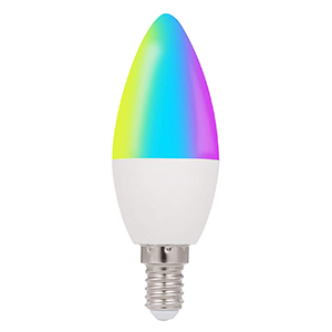 Ajcoflt WiFi Smart LED RGB Glühbirne (E14) für nur 7,49 Euro
