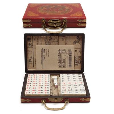 Leeofty Mahjong-Brettspiel im Koffer für nur 21,89 Euro inkl. Versand