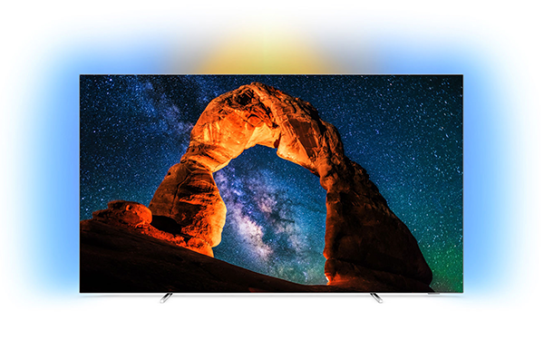 Philips 65OLED803/12 65 Zoll 4K/UHD OLED Smart TV mit HDR10 und Ambilight für nur 1.999,- Euro (statt 3.299,- Euro)