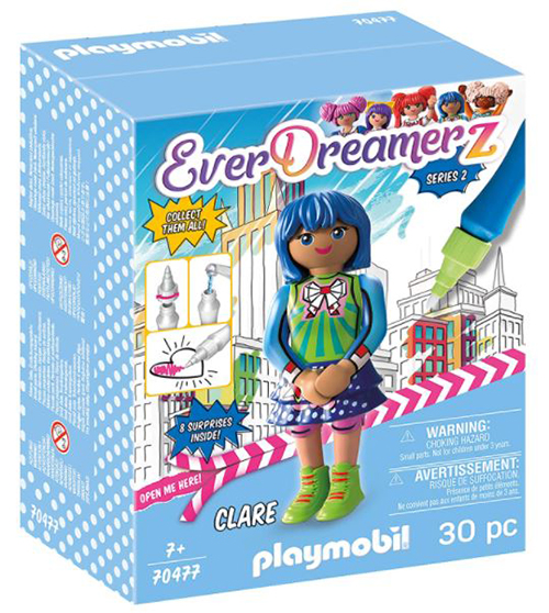 PLAYMOBIL- EverDreamerz 70477 Clare – Comic World mit Wasserstift für nur 8,02 Euro