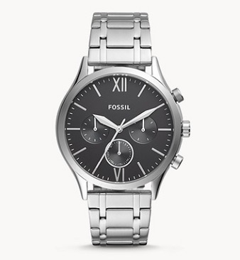 Fossil Herrenuhr Fenmore Midsize Edelstahl für 59,- Euro