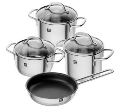 ZWILLING Pico Kochgeschirrset 4-tlg, 18/10 Edelstahl für nur 59,95 Euro