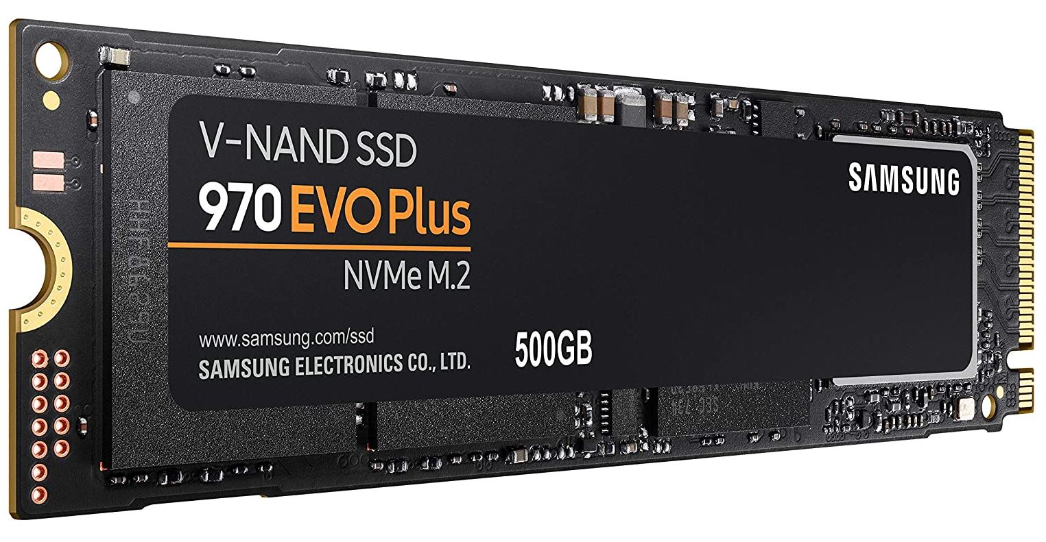 Samsung MZ-V7S500BW 970 EVO Plus 500 GB NVMe M.2 Interne SSD für nur 77,89 Euro inkl. Versand