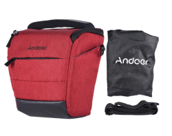 Nur wenige verfügbar: Andoer DSLR-Kameratasche in rot nur 10,- Euro statt 19,99 Euro