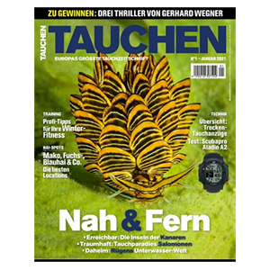 Halbjahresabo TAUCHEN für nur einmalig 48,- Euro und dazu 50,- Euro Amazon Gutschein als Prämie