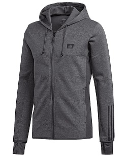 adidas Kapuzenjacke Designed2Move Motion dunkelgrau für 29,97 Euro (statt 55 Euro)