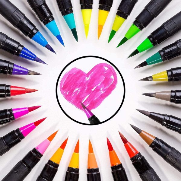24er Set Aquarell-Pinselstifte für nur 8,49 Euro (statt 11,99 Euro)