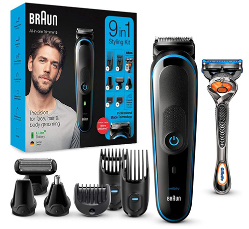 Braun 9-in-1-Trimmer MGK5280 Bart- und Haartrimmer-Set für nur 48,42 Euro (statt 68,- Euro)