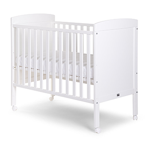 CHILDHOME Babybett (60 x 120 cm) mit Rädern für nur 139,99 Euro inkl. Versand