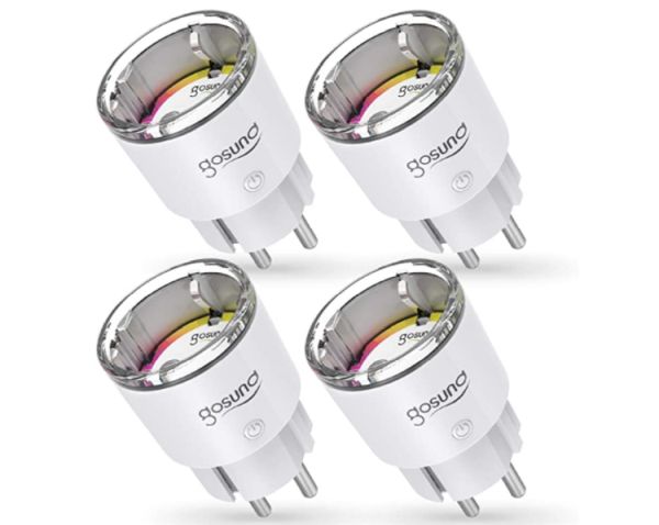 4er Pack Gosund EP2 Smart Steckdosen mit Alexa Support für 30,79€ bei Amazon (7,70€ je Steckdose)