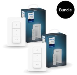 Philips Hue Wireless Dimmschalter V2 im Doppelpack für 38 Euro