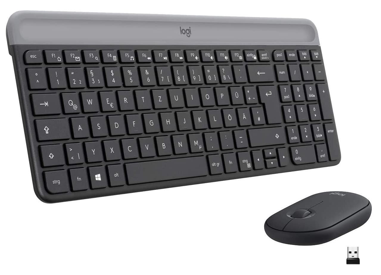 Logitech MK470 Slim Kabelloses Tastatur-Maus-Set für nur 34,99 Euro inkl. Versand