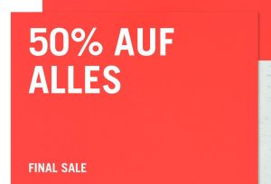 Final Sale: 50% Rabatt auf alles im Winter Sale im Marc O’Polo Onlineshop