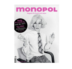 Halbjahresabo mit 5 Ausgaben der Zeitschrift monopol für nur einmalig 66,50 Euro – als Prämie: 70,- Euro BestChoice Gutschein