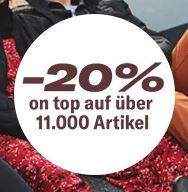 20% Rabatt auf über 11.000 Artikel im Planet Sports Onlineshop