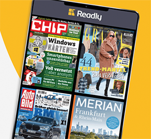 2 Monat Readly Zeitschriften-Flatrate mit über 5000 nationalen und internationalen Magazinen für 1,99 Euro statt 19,98 Euro