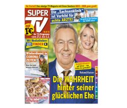 Super TV MINIABO mit 13 Ausgaben für nur 12,60 Euro und 10,- Euro Tchibo Gutschein als Prämie