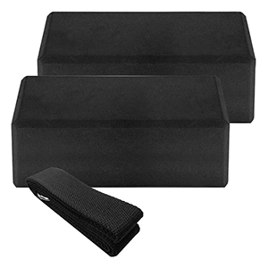 Festnight Yoga Set (2 Böcke, 1 Gurt) für nur 19,99 Euro bei Amazon