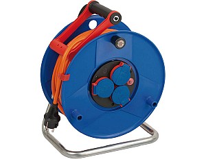 Brennenstuhl Kabeltrommel (AT-N07V3V3-F 3G1,5) 40 Meter, Orange, Schutzkontakt-Stecker für 46,89 Euro