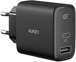 AUKEY USB C Ladegerät (30 W, Schnellladen mit Dynamic Detect & GaN Tech) für nur 16,79 Euro (statt 23,99 Euro)
