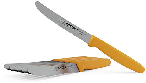 Giesser Tomatenmesser 6er Set (11 cm, spülmaschinenfest, rostfrei) für nur 18,81€ inkl. Versand (statt 26€)
