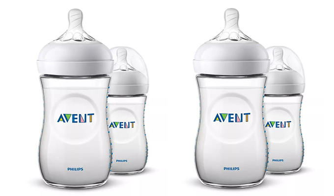 Doppelpack Philips AVENT SCF033/27 Natural Babyflasche Set (4x 260 ml) ab 21,18 Euro inkl. Versand (statt 36,- Euro)