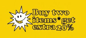 20% Extra-Rabatt beim Kauf von zwei Sale-Artikeln bei Sneakersnstuff
