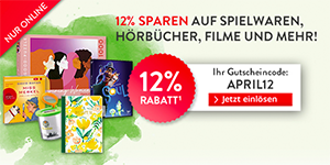 12% Rabatt auf fast Alles im Hugendubel Onlineshop
