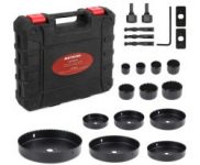 21-teiliges Meterk Lochsäge Set mit 13 Sägeblättern(19-152mm)für 14,98€