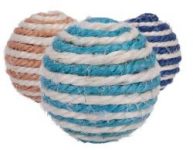 Zwbfu Katzenspielzeug Sisal-Ball (5 cm Durchmesser) für 3,99€