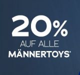 20% Rabatt auf die Kategorie Herrentoys im Orion Onlineshop