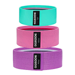 3er-Pack SGODDE Hip Bands Widerstandsbänder für nur 10,49€
