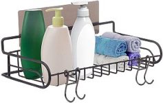 GEMITTO Duschregal ohne Bohren (Edelstahl, 30,8 x 15,5 x 8 cm) für 7,99€