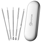 EIVOTOR Mitesserentferner-Set mit Aufbewahrungsbox für nur 4,41€ inkl. Prime-Versand