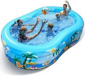 iBaseToy Aufblasbarer Pool (240 x 150 x 61cm) für 47,99€