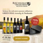 Wieder da: 6 Flaschen Reichsgraf von Ingelheim Wein + 1,5 Liter Magnumflasche Rotwein + 6x Laguiole Steakmesser für nur 34,85€