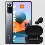 Xiaomi Redmi Note 10 Pro 128GB + True Wireless EarBuds für 1€ + o2 Allnet-Flat mit 10GB LTE für 15,99€ mtl.