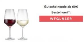 Zwei hochwertige Gratisgläser bei jeder Bestellung ab 69€ bei Weinfreunde.de