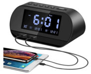 Aitsite Radiowecker mit USB Anschlüssen für nur 6,49€ inkl. Prime-Versand
