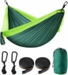 Yumcute Outdoor und Camping Hängematte für 2 Personen (belastbar bis 300kg) für 20,99€