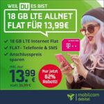 MD Telekom Green LTE 18 GB Tarif für nur 13,99 Euro mtl.