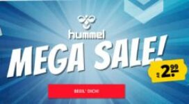 Großer hummel Sale mit bis zu 85% Rabatt bei SportSpar – z.B. Trainingsjacken ab 7,99€