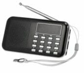 Docooler Y-896 Mini Taschenradio mit MP3-Player, USB und MicroSD Slot für 7,96€