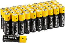 40er Pack Intenso Energy Ultra AA Mignon LR6 Alkaline Batterien für 5,99€ inkl. Prime-Versand