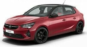 Privatleasing: Opel Corsa GS Line mit 101 PS in Chili-rot für 125€ mtl. – LF: 0,7
